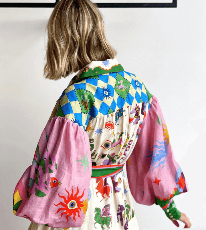 Dorthe™ | Chic Italiensk Maxi Kjole