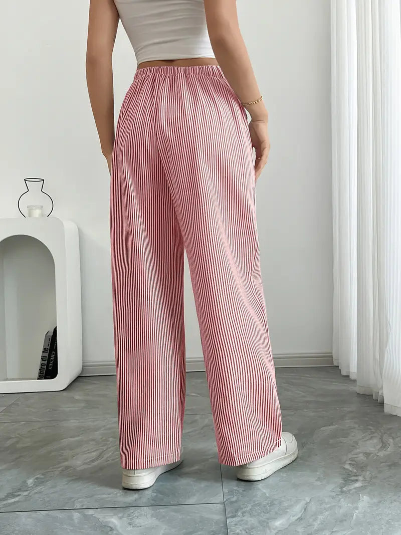 KARINA | STILFULDE STRIBEADE BUKSER