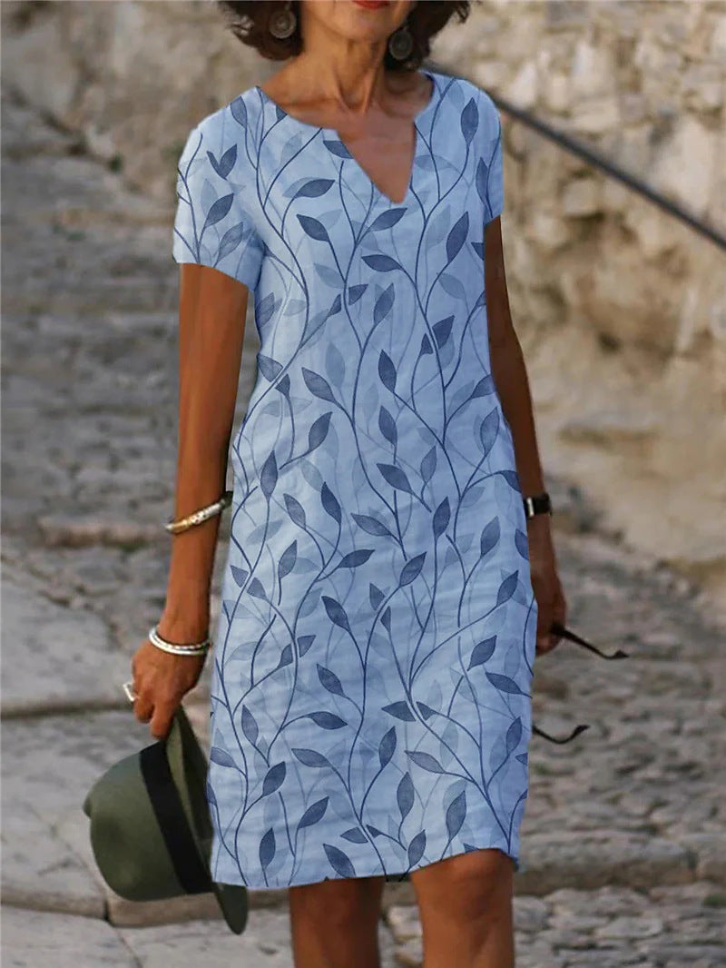 Josette™ | Elegant Kjole med V-hals