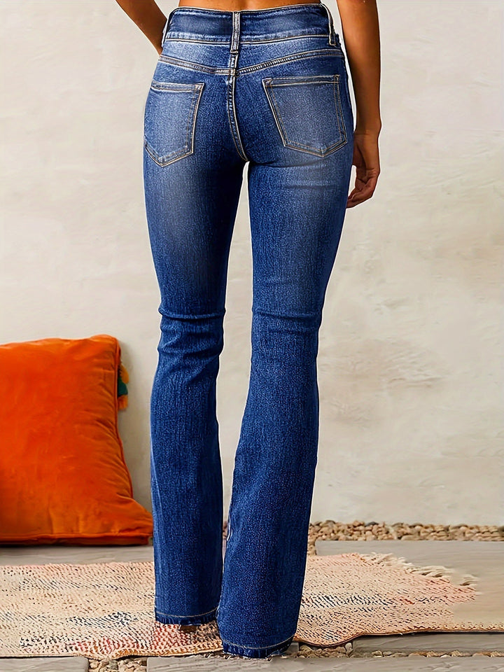 Eva™ | Højtaljede Flared Jeans