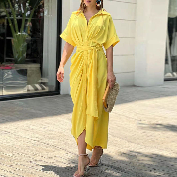 Amalia | Luxe Wikkel Maxi Kjole (Næsten udsolgt)