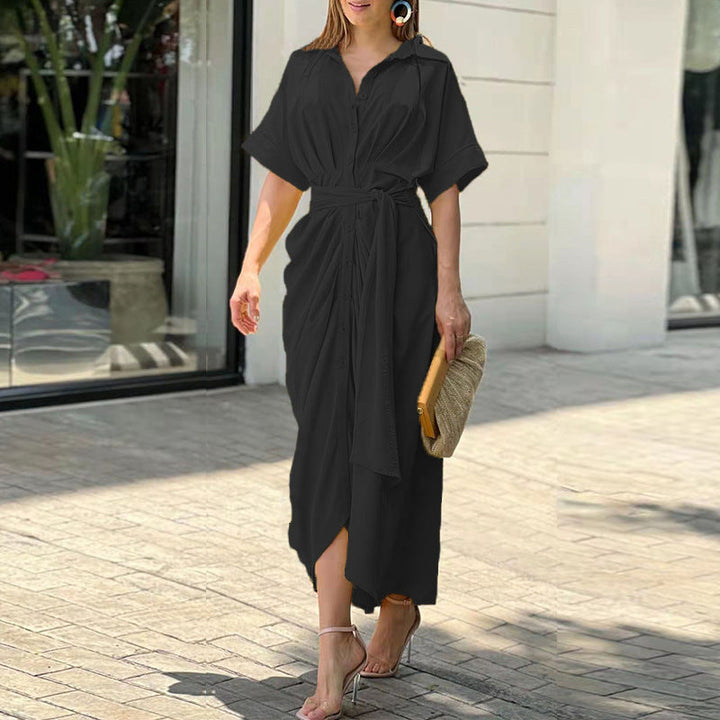 Amalia | Luxe Wikkel Maxi Kjole (Næsten udsolgt)