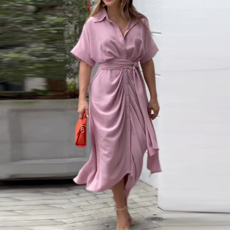 Amalia | Luxe Wikkel Maxi Kjole (Næsten udsolgt)