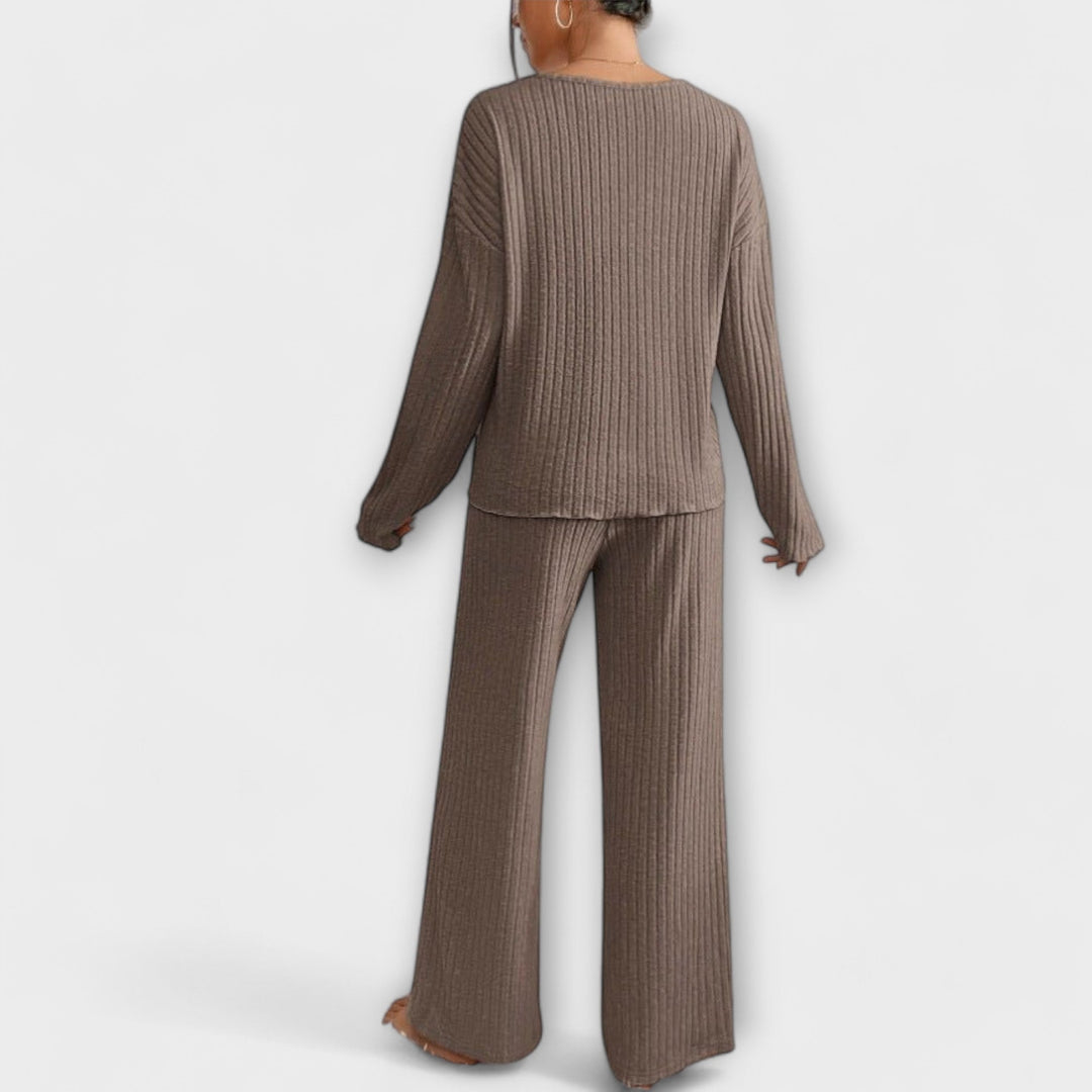 Frida® | Ribstrikket Loungesæt