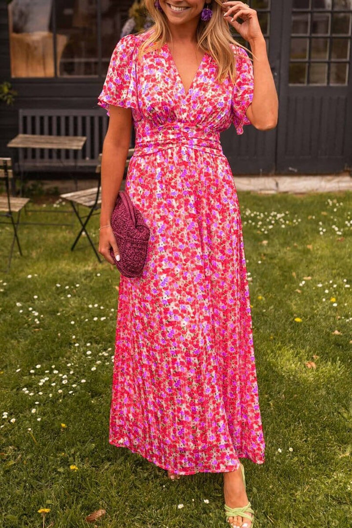 Sandra™ | Elegant Maxi-kjole med V-hals