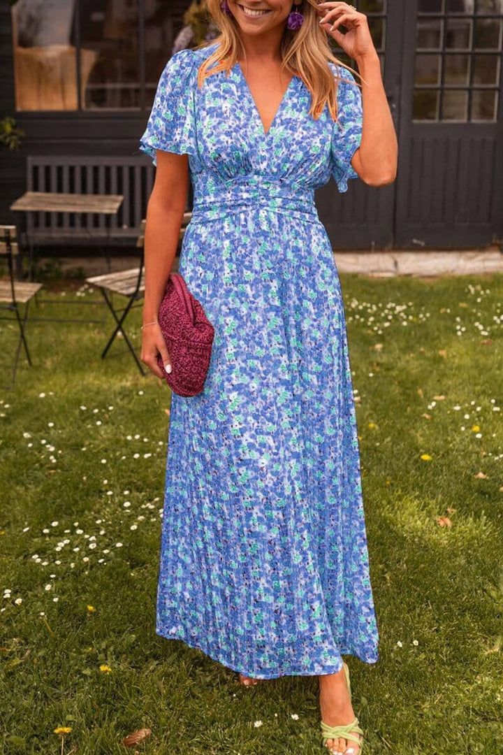 Sandra™ | Elegant Maxi-kjole med V-hals
