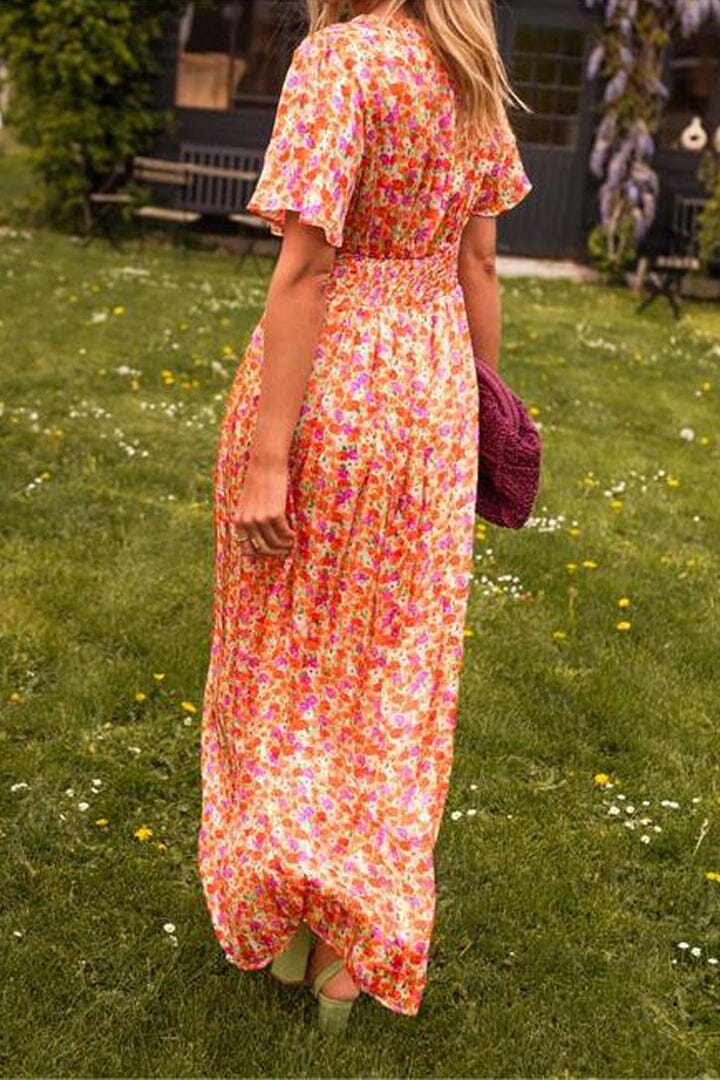 Sandra™ | Elegant Maxi-kjole med V-hals